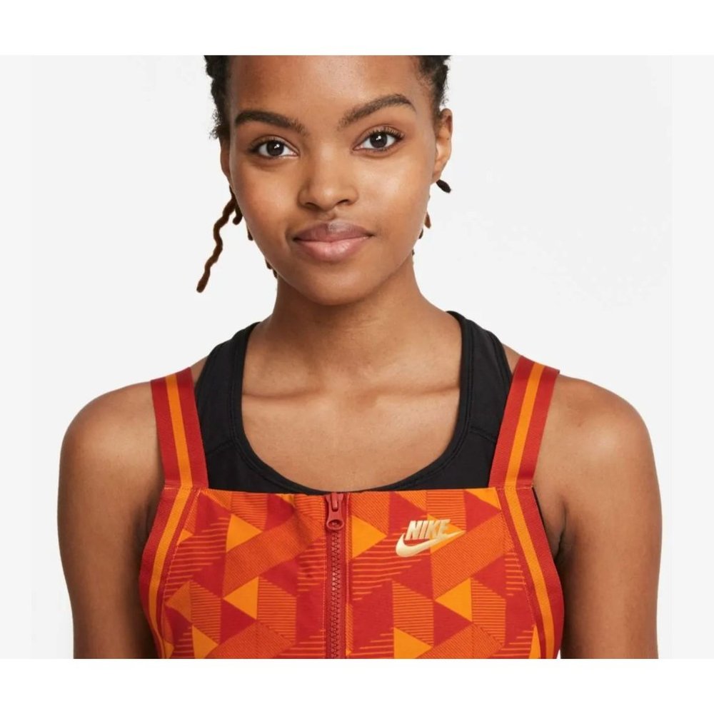NIKE Serena Williams Design Crew Women's Printed Tennis Jumpsuit DJ1151-638 - Picture 2 of 7